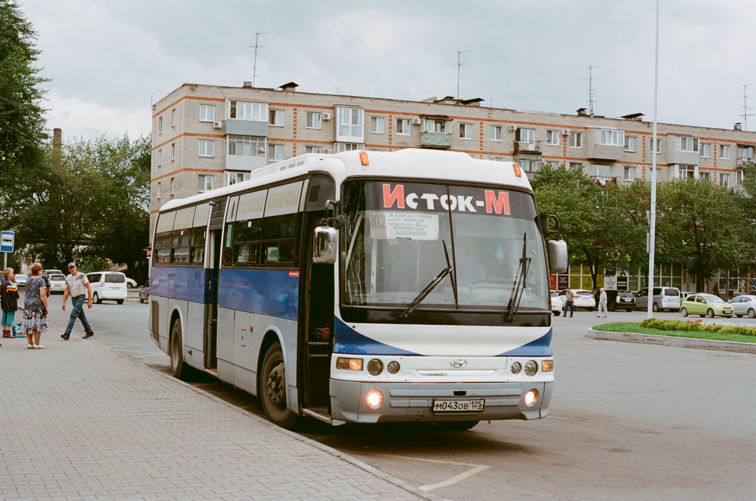 История автобусов Hyundai / Хендай